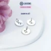 Charm Treo 12 Cung Hoàng Đạo Liugems Thép Không Gỉ Tinh Tế, Dễ Thương CH06